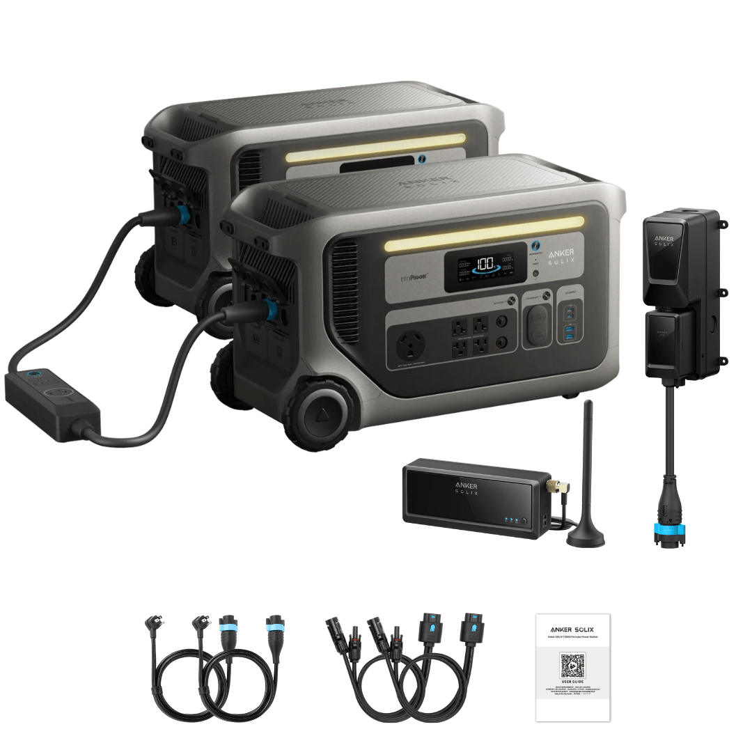 Anker SOLIX F3000 Portable Power Stations Kit, 2-Unit Kit - Image 14