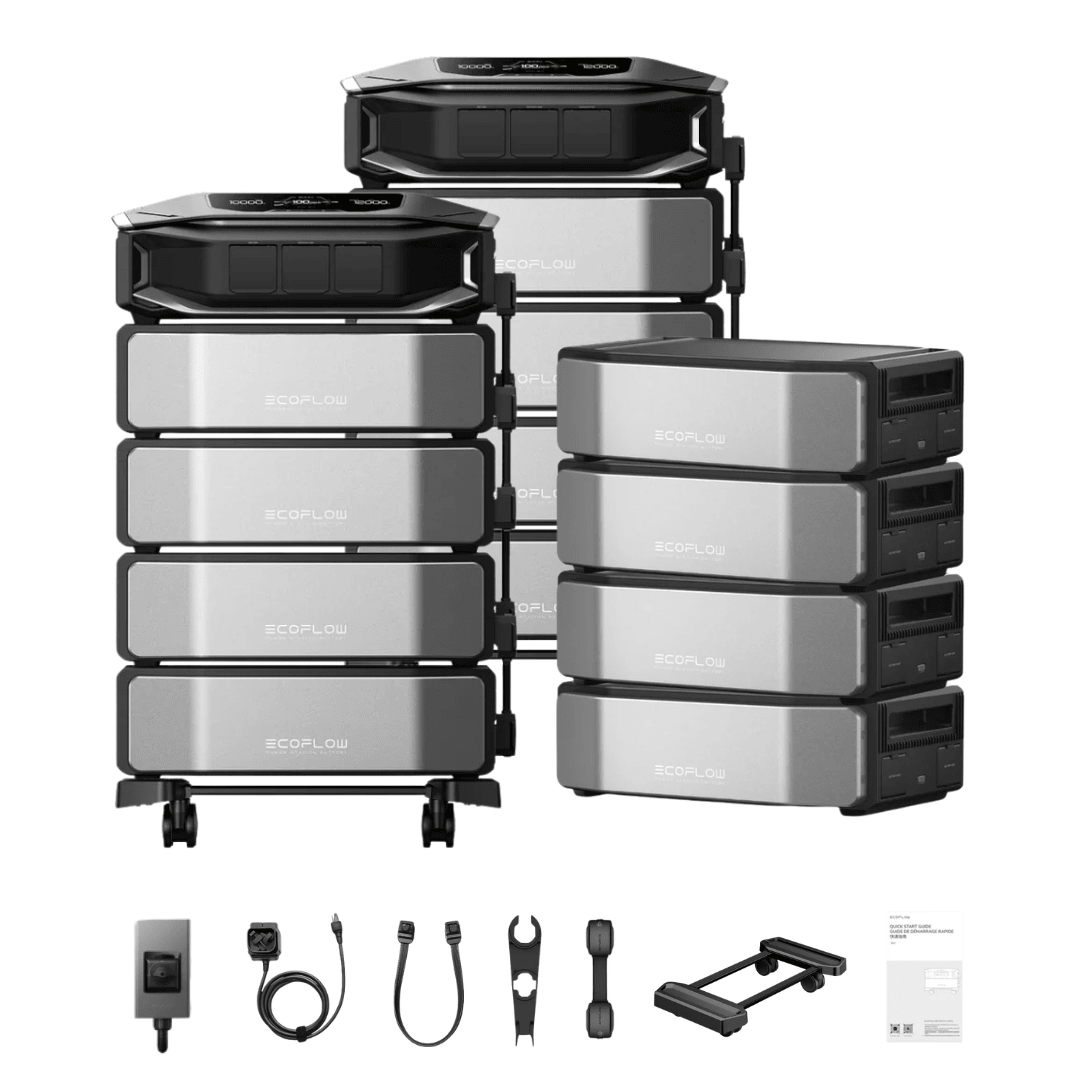 EcoFlow DELTA Pro Ultra X Inverter with Batteries, 2-Unit Kit - Image 5