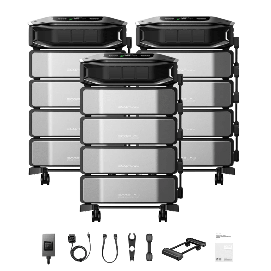 EcoFlow DELTA Pro Ultra X Inverter with Batteries, 3-Unit Kit - Image 3
