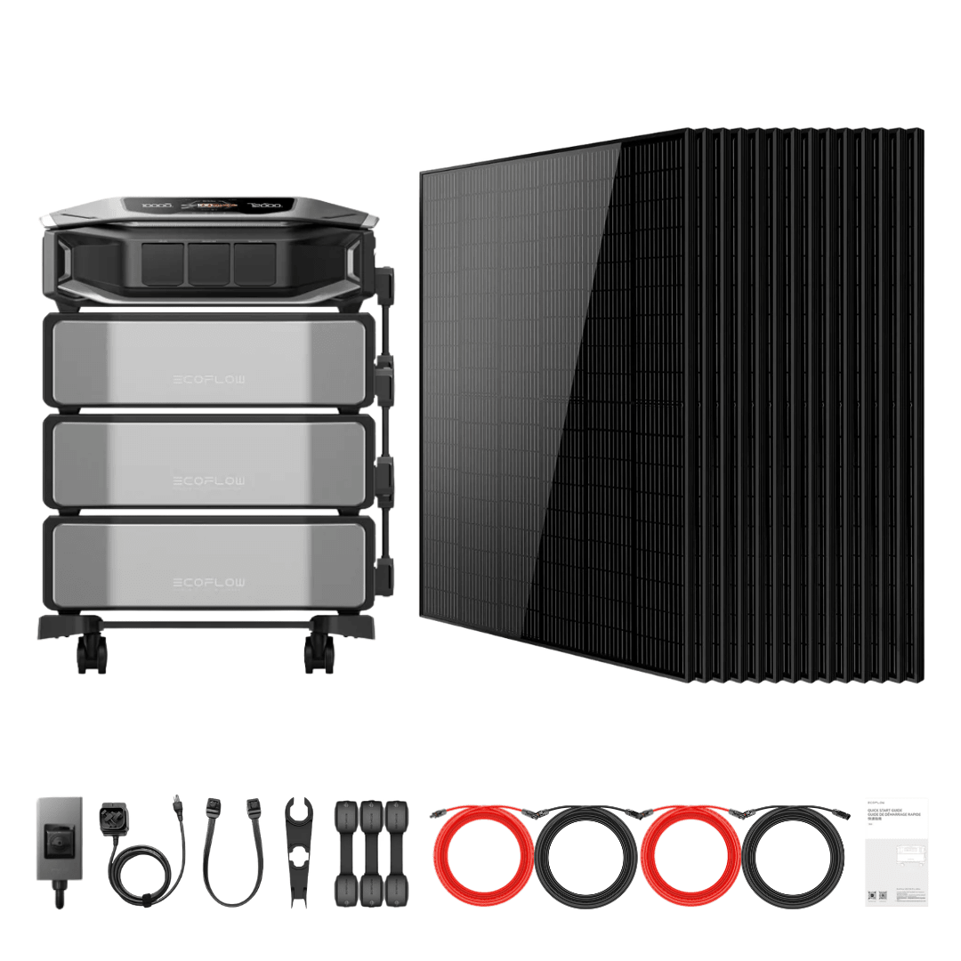 EcoFlow DELTA Pro Ultra X Inverter with Batteries and 415W Solar Panels - Image 2