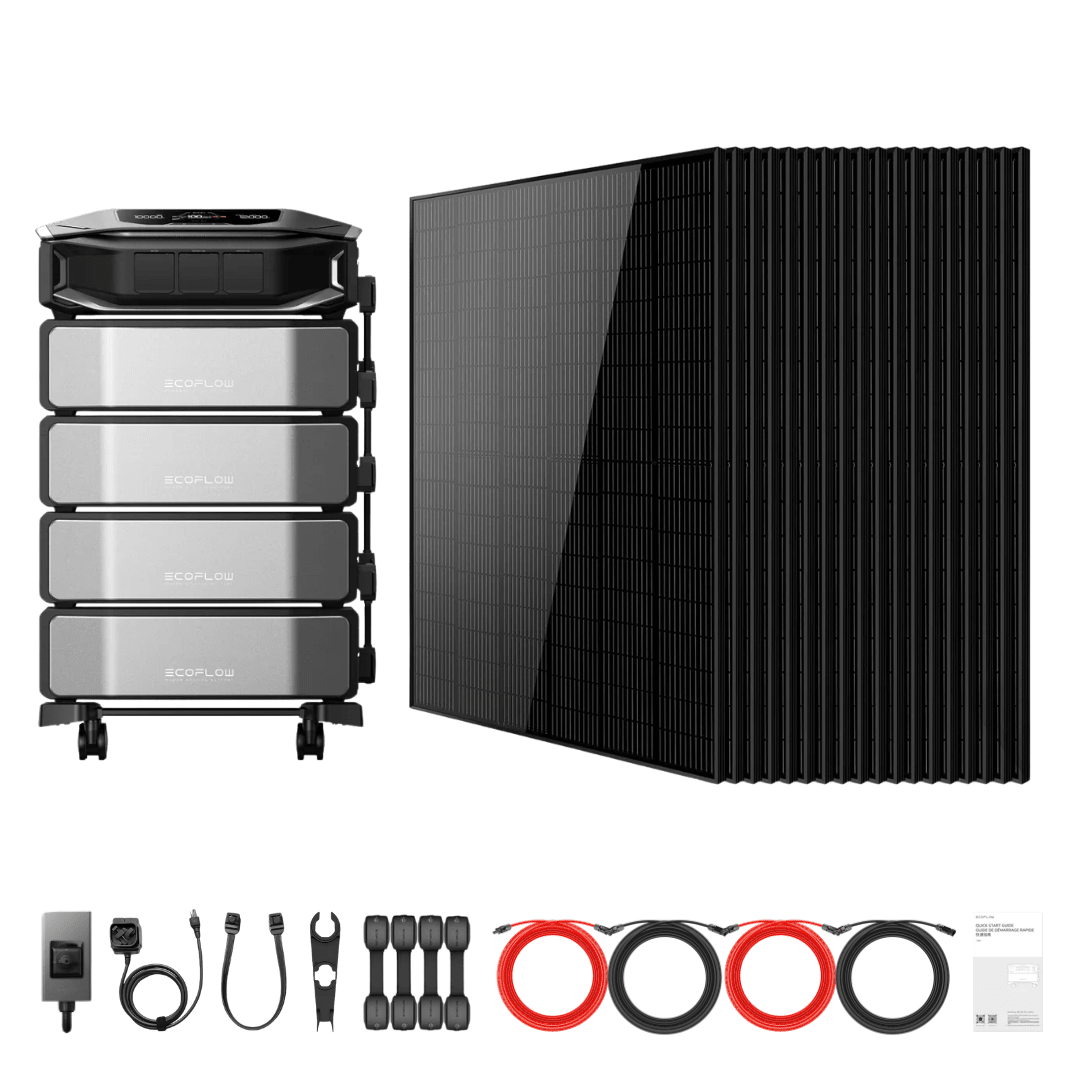 EcoFlow DELTA Pro Ultra X Inverter with Batteries and 415W Solar Panels - Image 3