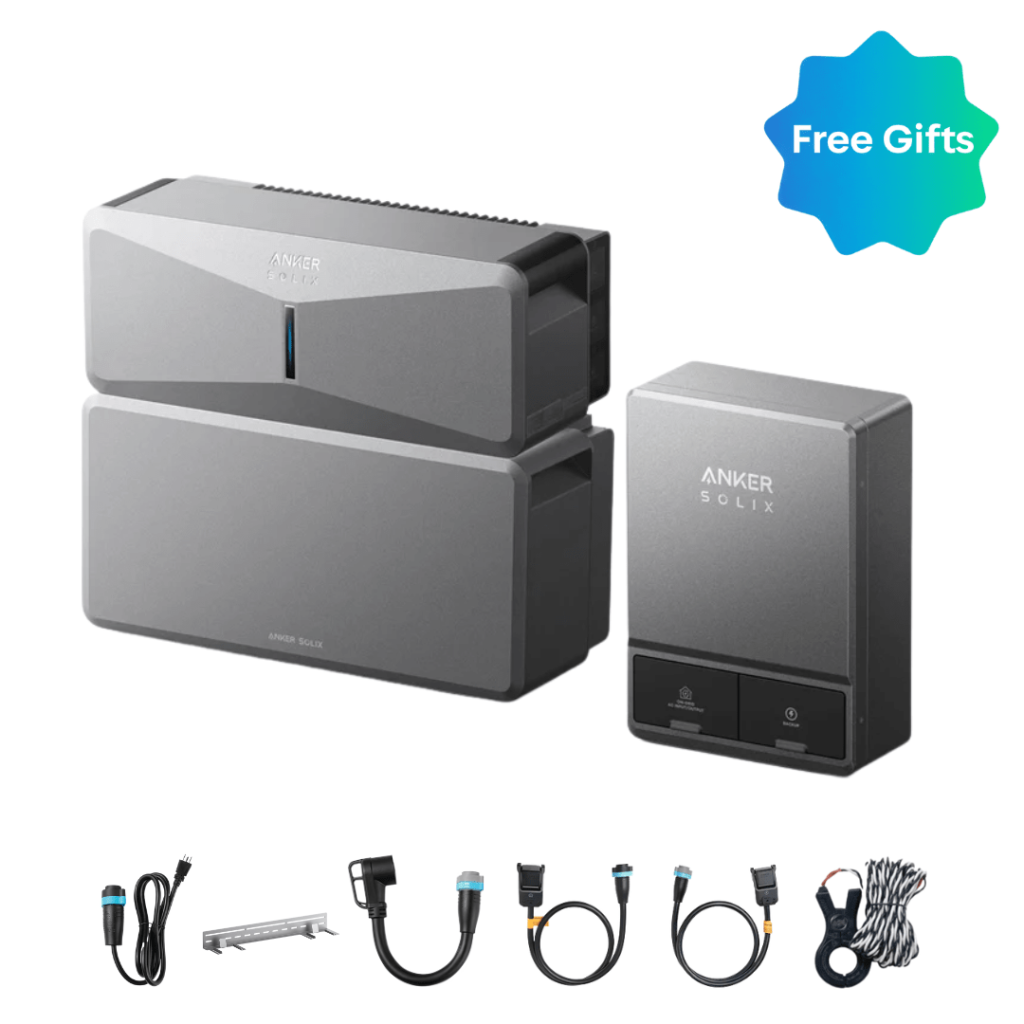 Anker SOLIX E10 Manual Home Backup Kit with LiFePO4 Batteries and Smart Inlet Box