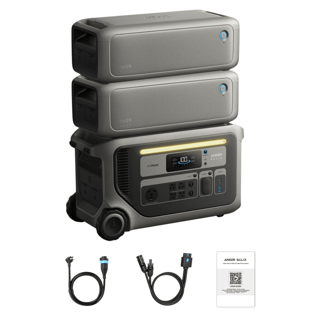 Anker SOLIX F3000 Solar Generator with Expansion Batteries - Image 30