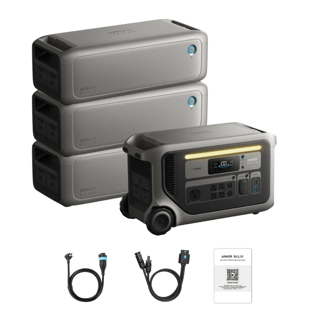 Anker SOLIX F3000 Solar Generator with Expansion Batteries - Image 31