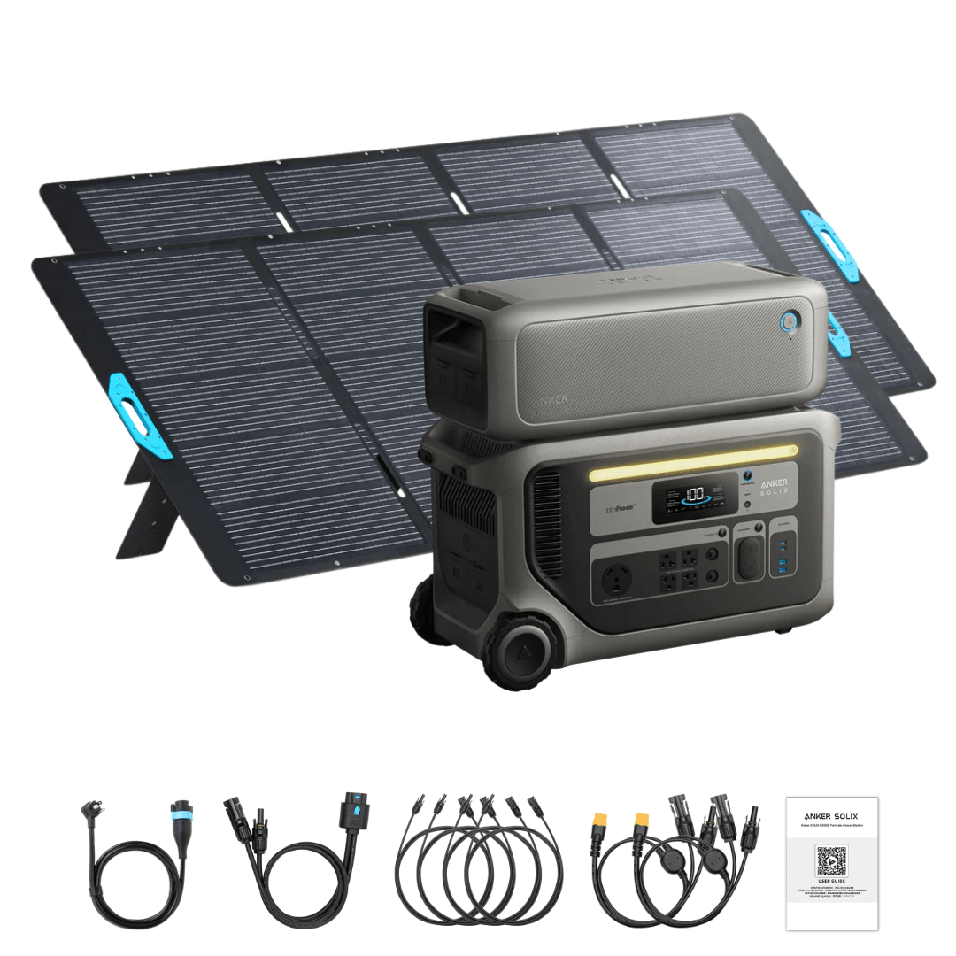 Anker SOLIX F3000 Solar Generator with Expansion Batteries - Image 21