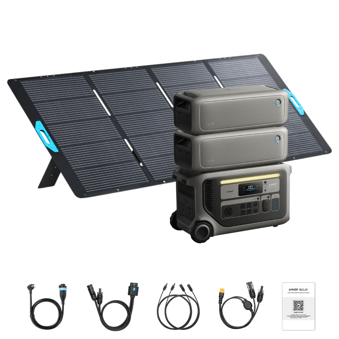 Anker SOLIX F3000 Solar Generator with Expansion Batteries - Image 23