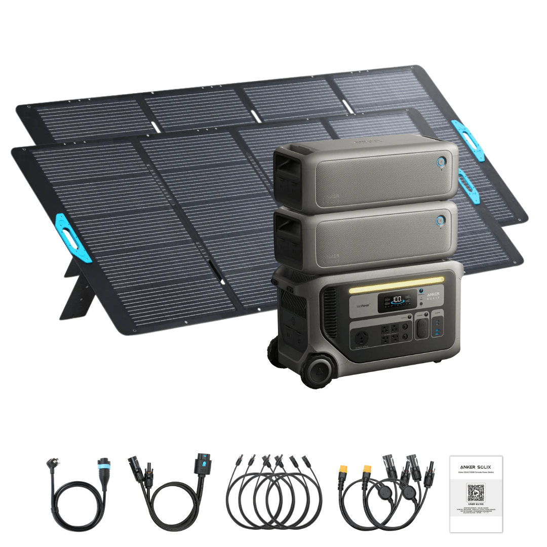 Anker SOLIX F3000 Solar Generator with Expansion Batteries - Image 24