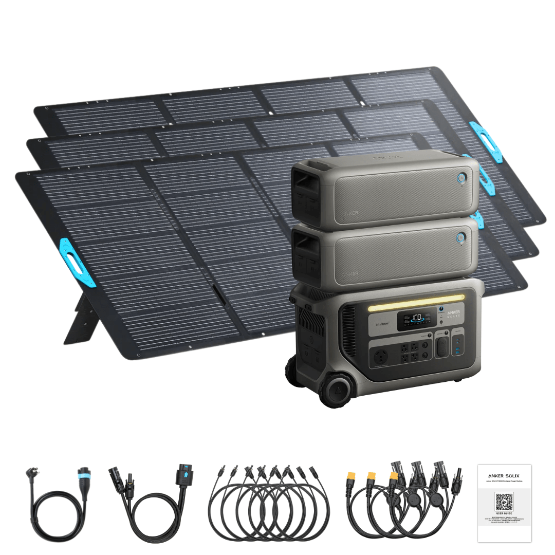 Anker SOLIX F3000 Solar Generator with Expansion Batteries - Image 25