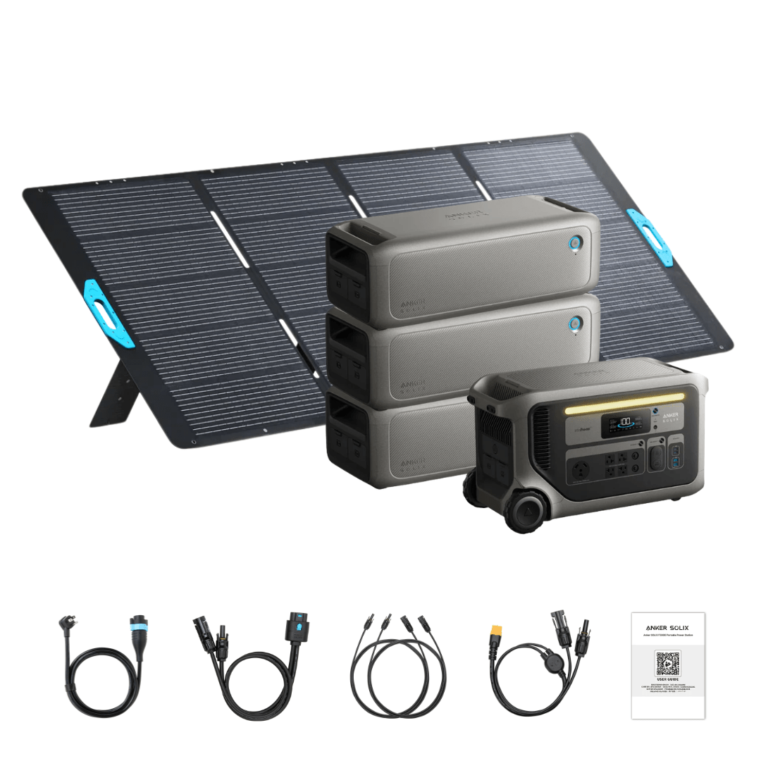 Anker SOLIX F3000 Solar Generator with Expansion Batteries - Image 26