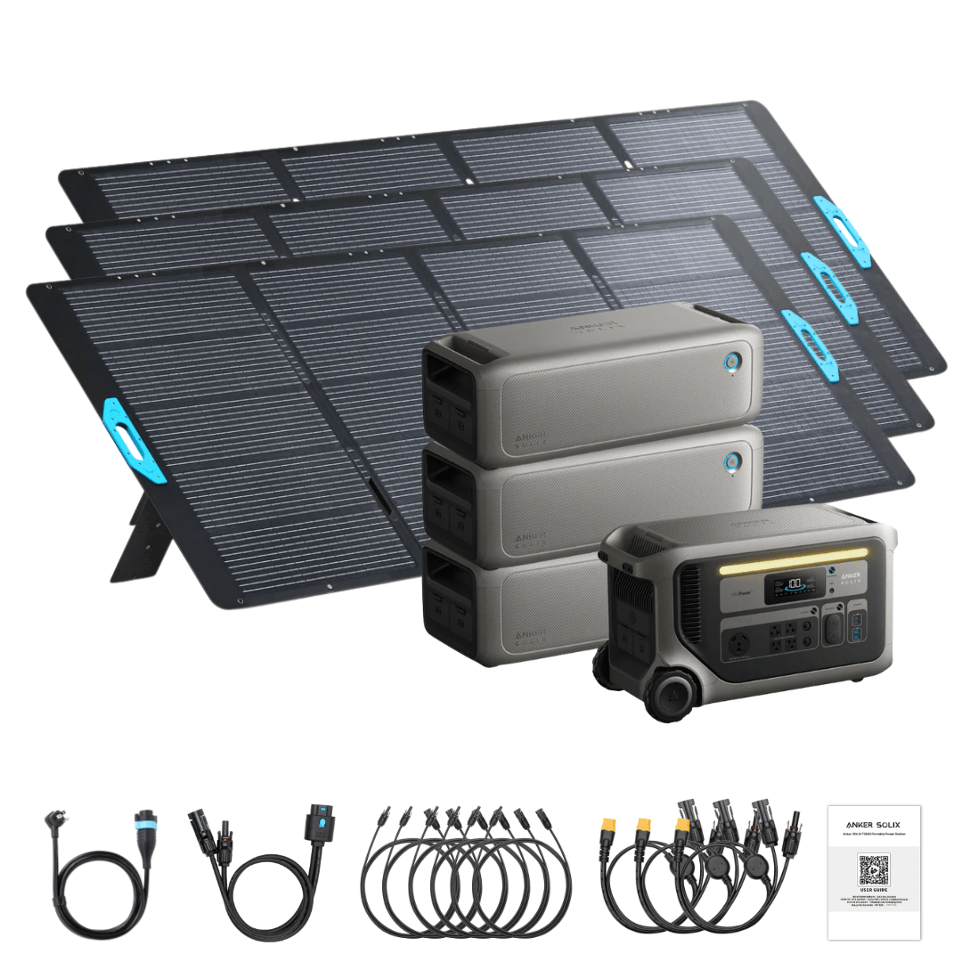 Anker SOLIX F3000 Solar Generator with Expansion Batteries - Image 28