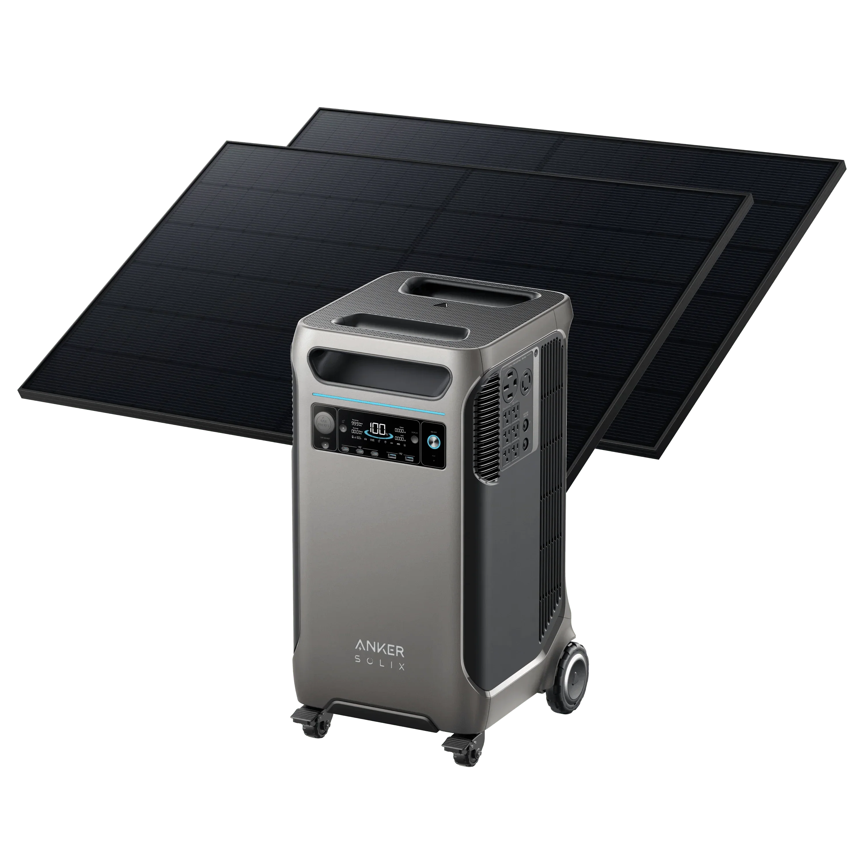 Anker SOLIX F3800 Solar Generator with 440W Rigid Solar Panels - Image 2