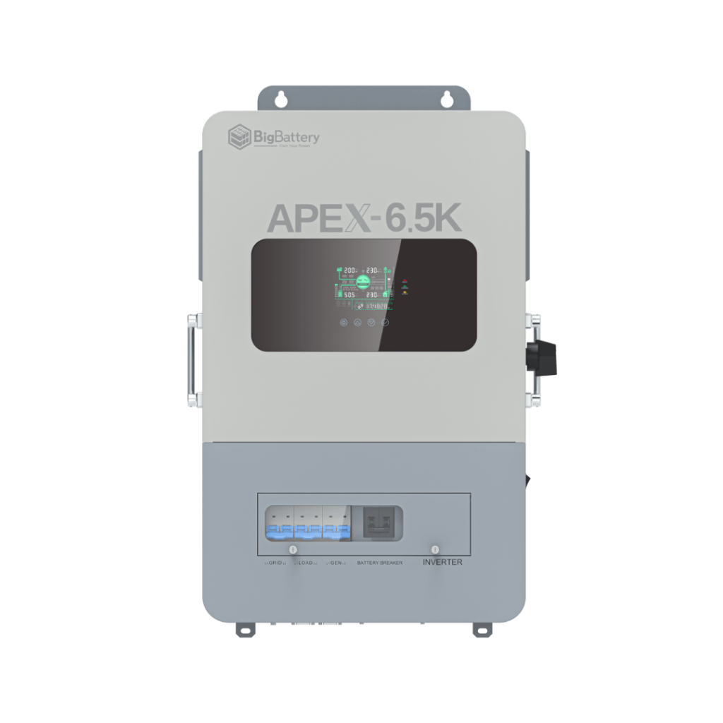 BigBattery APEX 6.5K Off-Grid Hybrid Inverter