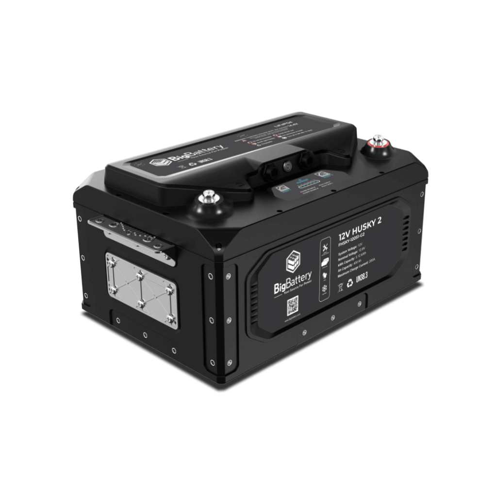 BigBattery HUSKY 2 12V 400Ah 5.12kWh LiFePO4 Battery