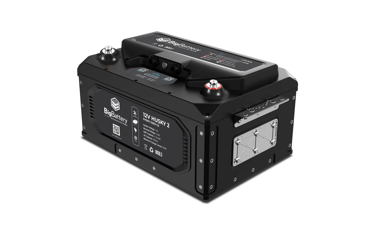 BigBattery HUSKY 2 12V 400Ah 5.12kWh LiFePO4 Battery - Image 6