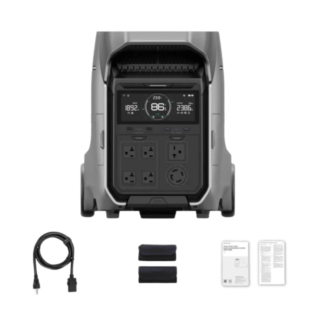 EcoFlow DELTA Pro 3 Portable Power Station, 4096Wh, 4000W
