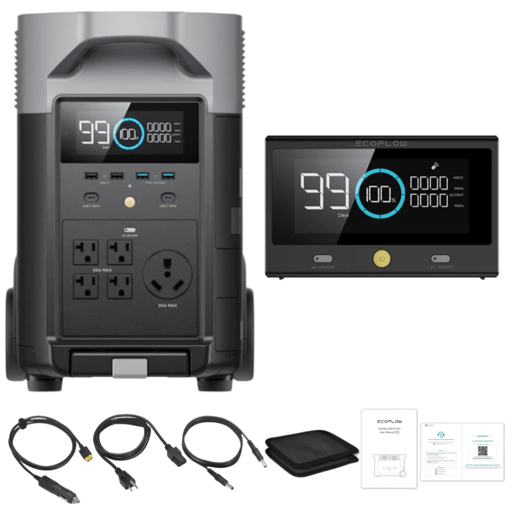 EcoFlow DELTA Pro with Remote Control