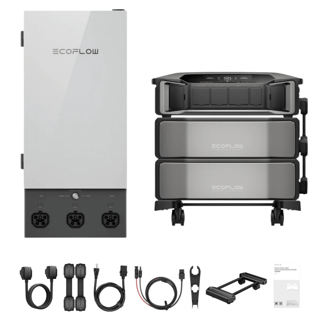 EcoFlow DELTA Pro Ultra Inverter with Batteries and Smart Home Panel 2 Bundle
