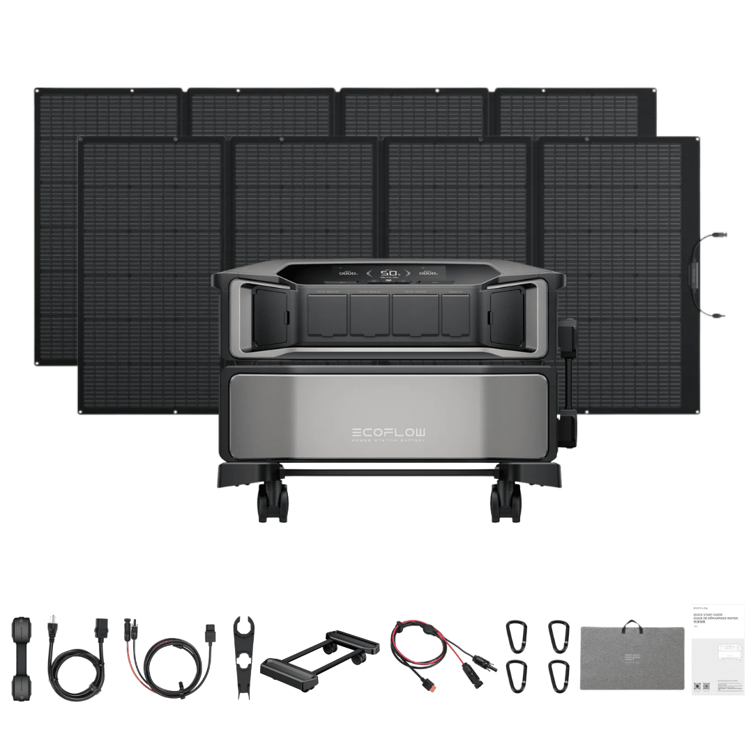 EcoFlow DELTA Pro Ultra Inverter with Battery and 400W Solar Panel - Image 2