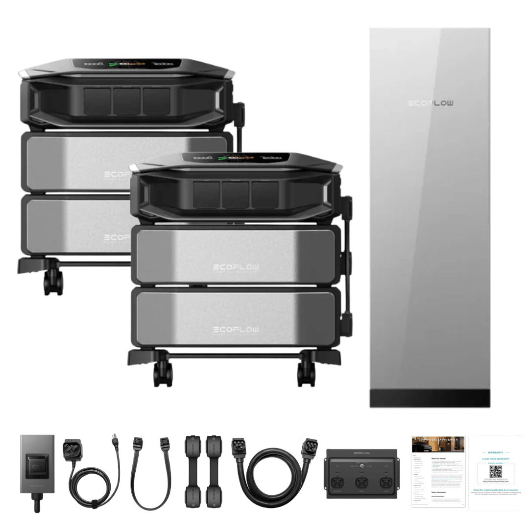 EcoFlow DELTA Pro Ultra X Inverter and Battery Kit with Smart Home Panel 3 - Image 4