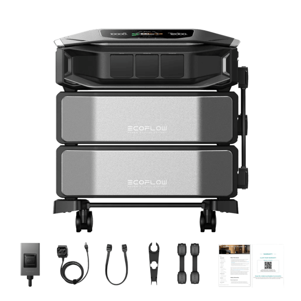 EcoFlow DELTA Pro Ultra X Inverter and Battery Kit with Smart Home Panel 3