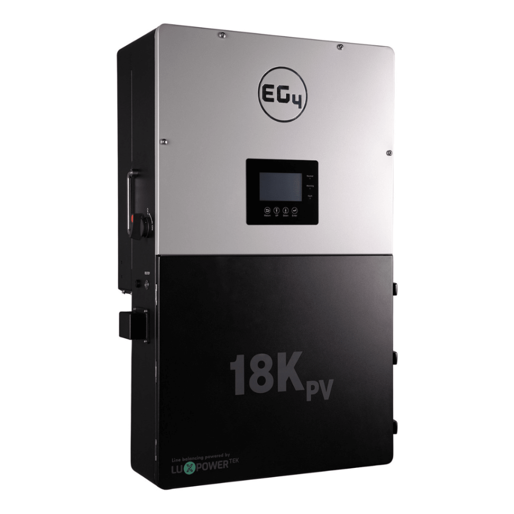 EG4 18kPV 48V Split-Phase Hybrid Inverter, 12000W Output, 18000W PV Input