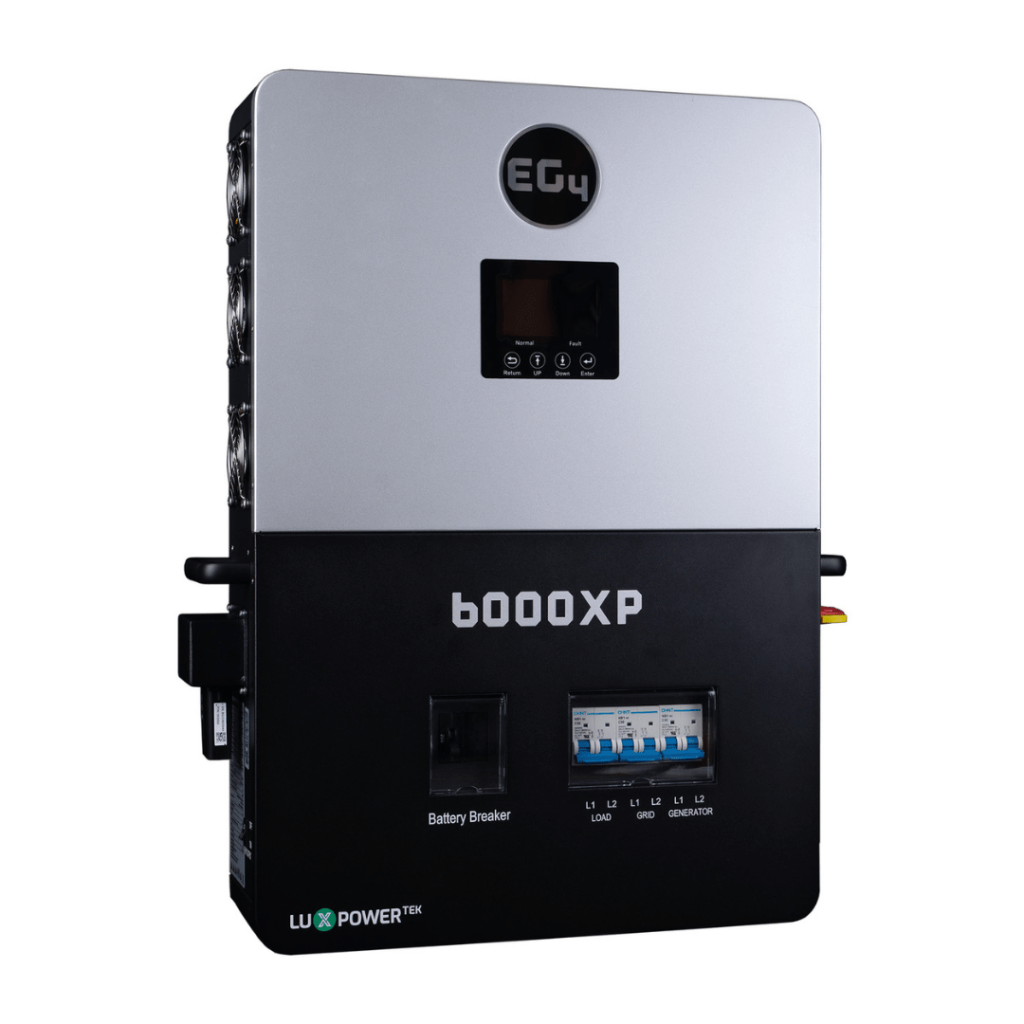 EG4 6000XP 48V Split-Phase Off-Grid Inverter, 6000W Output, 8000W PV Input
