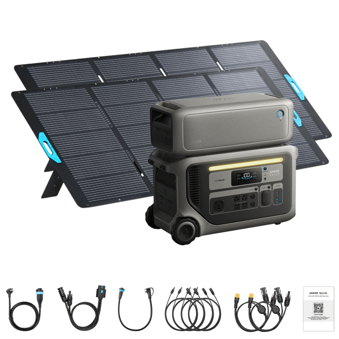 Anker SOLIX F3000 Solar Generator with Expansion Batteries - Image 12