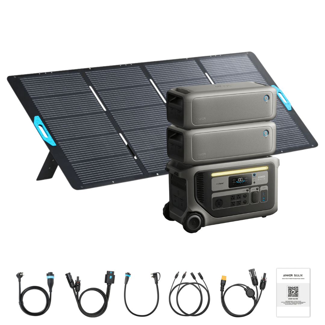 Anker SOLIX F3000 Solar Generator with Expansion Batteries - Image 14