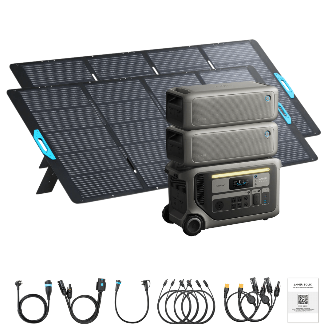 Anker SOLIX F3000 Solar Generator with Expansion Batteries - Image 15
