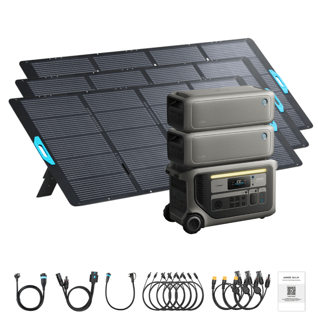Anker SOLIX F3000 Solar Generator with Expansion Batteries - Image 16