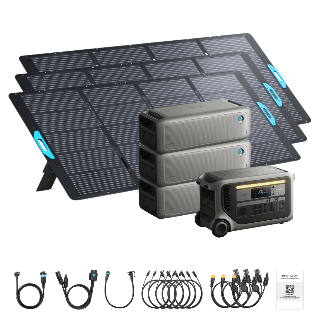 Anker SOLIX F3000 Solar Generator with Expansion Batteries - Image 19