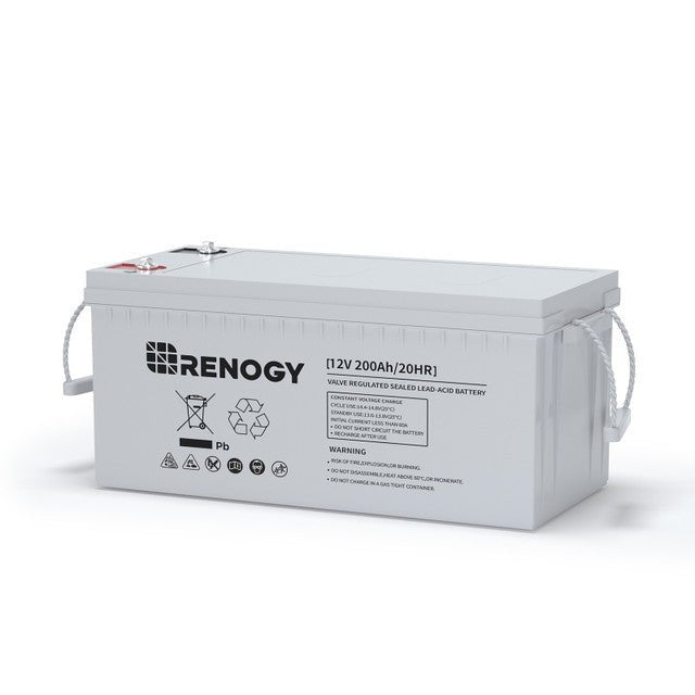 Renogy 12V 200Ah Deep Cycle AGM Battery
