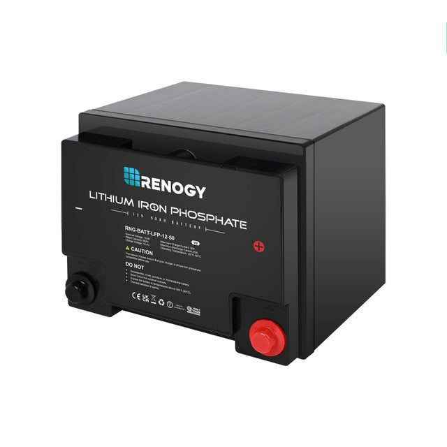 Renogy 12V 50Ah LiFePO4 Battery