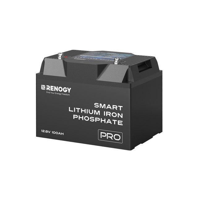 Renogy 12V 100Ah Pro Smart Self-Heating LiFePO4 Battery with Bluetooth