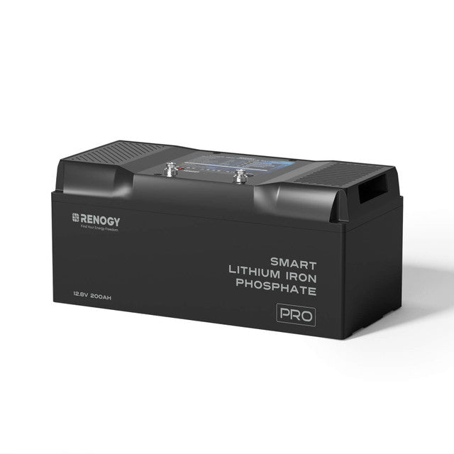 Renogy 12V 200Ah Pro Smart LiFePO4 Battery with Bluetooth and Self-heating Function
