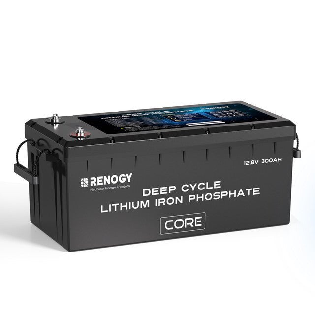 Renogy 12V 300Ah Core Series Deep Cycle Self-Heating LiFePO4 Battery