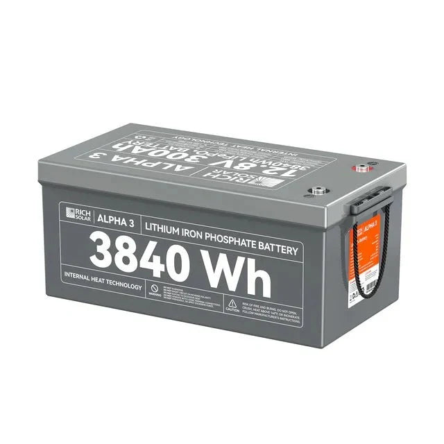 Rich Solar Alpha 3 12V 300Ah LiFePO4 Battery - Image 4