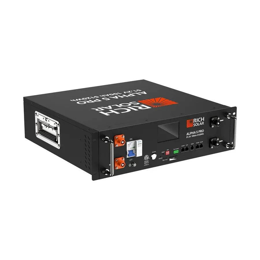 Rich Solar ALPHA 5 PRO 51.2V 100Ah LiFePO4 Battery