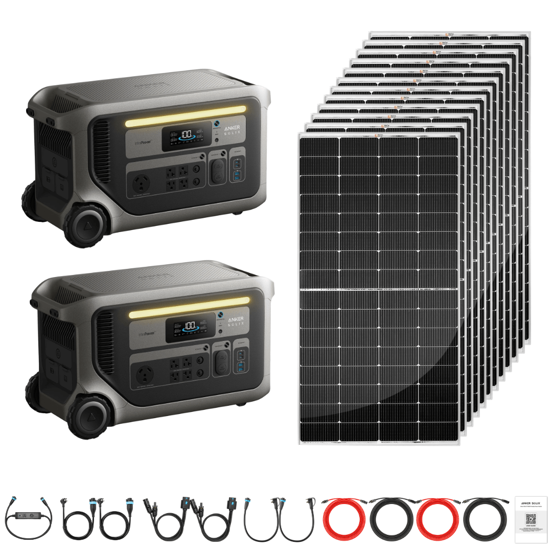 Anker SOLIX F3000 with Solar Panel Kit Options, 2-Unit Kit - Image 4
