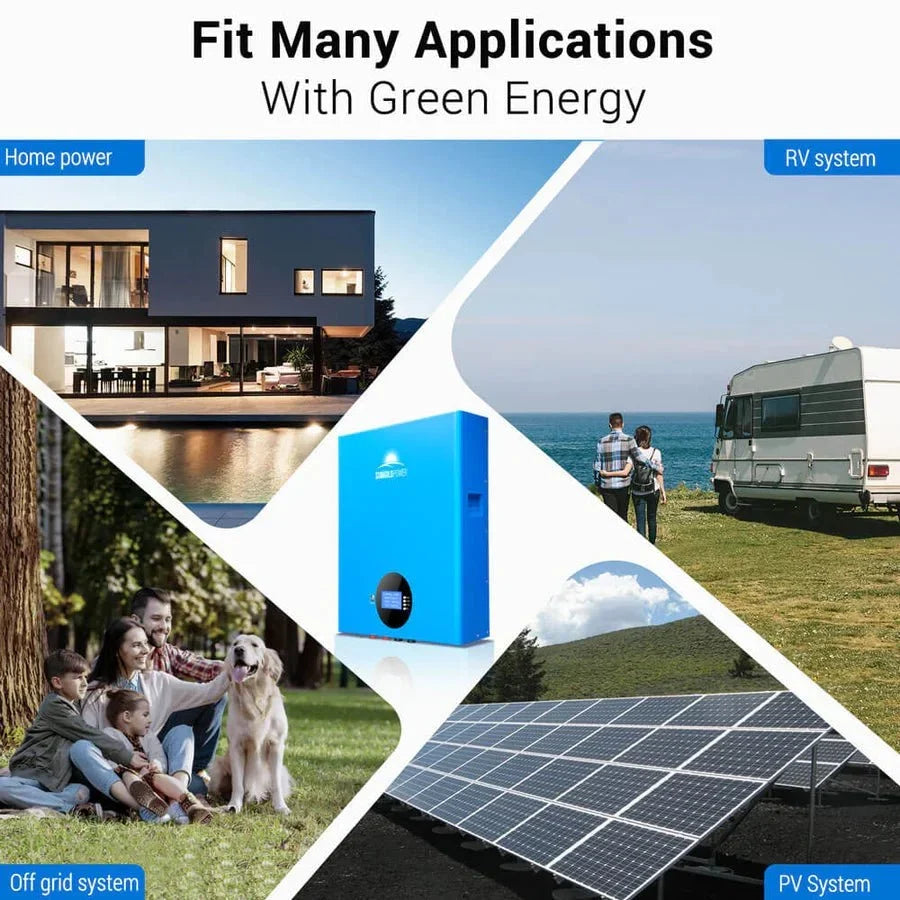 SunGoldPower 5.12kWh Powerwall LiFePO4 Battery - Image 6